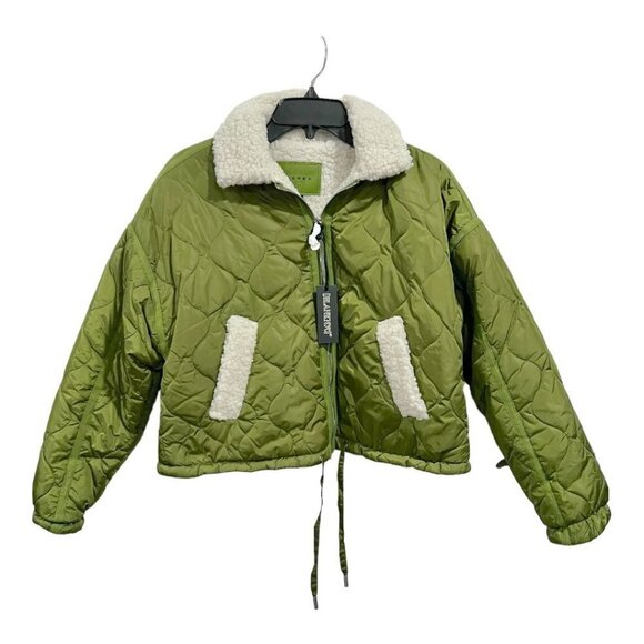 BLANK NYC On The Ball Quilted Sherpa Lined Jacket - Picture 5 of 8